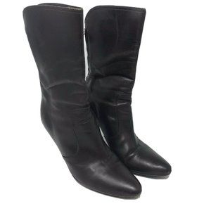 Cole Haan Women's Leather Boots 7.5 B Brown